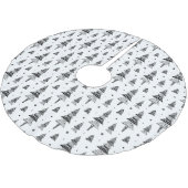 Weihnachtsbaum Polyester Weihnachtsbaumdecke (Schrägansicht)