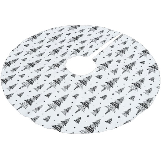 Weihnachtsbaum Polyester Weihnachtsbaumdecke (Schrägansicht)