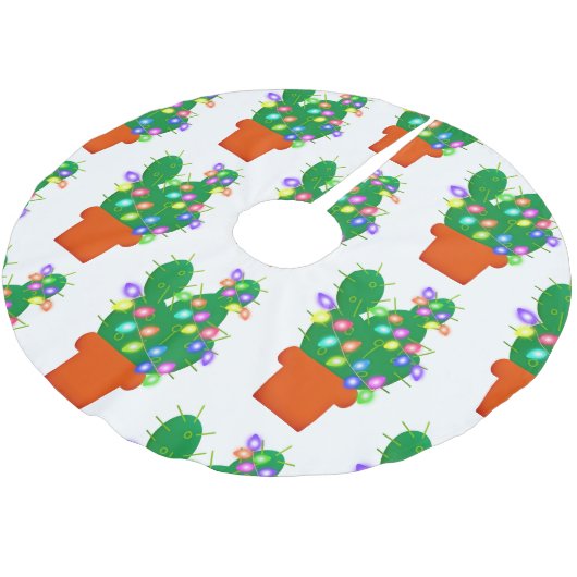 Weihnachtsbaum Polyester Weihnachtsbaumdecke (Schrägansicht)