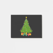 Weihnachtsbaum Post-it Klebezettel (Vorderseite)