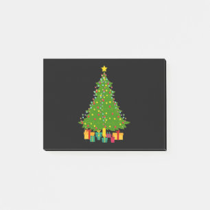 Weihnachtsbaum Post-it Klebezettel