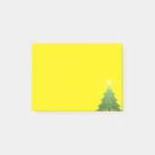 Weihnachtsbaum Post-it Klebezettel (Vorderseite)