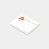 Weihnachtsbaum Post-it Notes Blume Tree Klebezettel (angewinkelt)