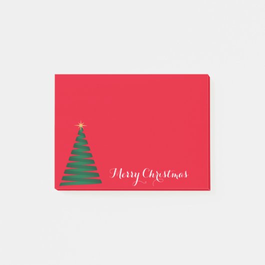 Weihnachtsbaum Post-it-Notes Post-it Klebezettel (Vorderseite)
