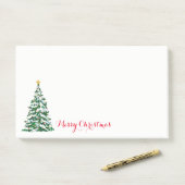 Weihnachtsbaum Post-it-Notes Post-it Klebezettel (Auf Schreibtisch)