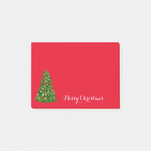 Weihnachtsbaum Post-it-Notes Post-it Klebezettel (Vorderseite)
