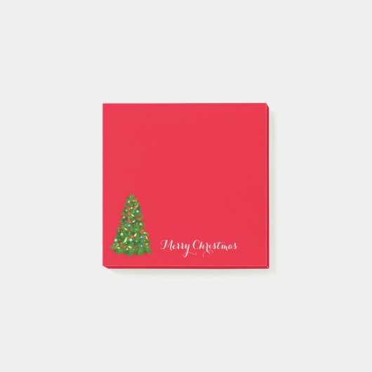 Weihnachtsbaum Post-it-Notes Post-it Klebezettel (Vorderseite)