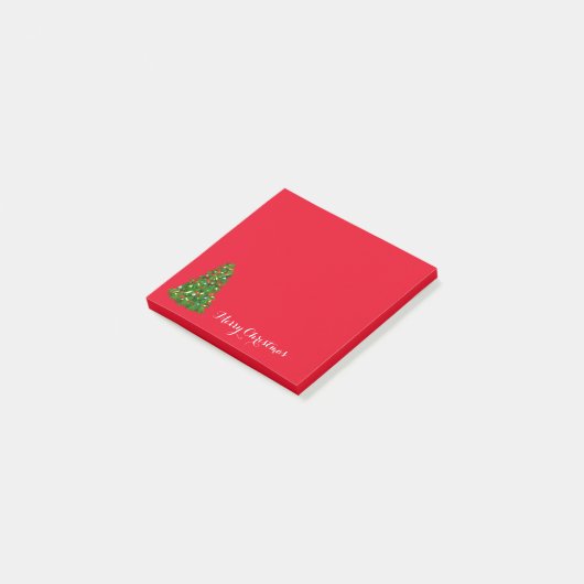Weihnachtsbaum Post-it-Notes Post-it Klebezettel (angewinkelt)