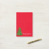 Weihnachtsbaum Post-it-Notes Post-it Klebezettel (Auf Schreibtisch)