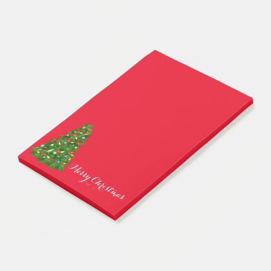 Weihnachtsbaum Post-it-Notes Post-it Klebezettel (angewinkelt)