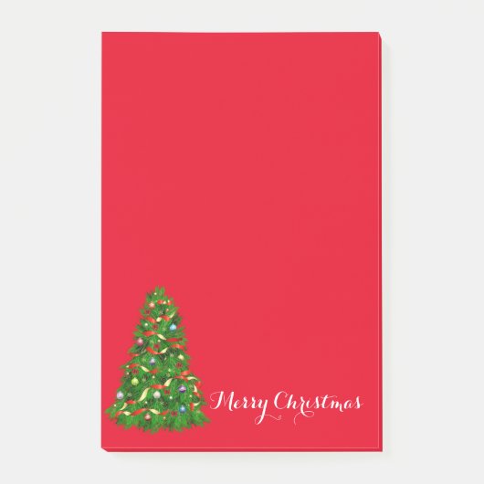 Weihnachtsbaum Post-it-Notes Post-it Klebezettel (Vorderseite)