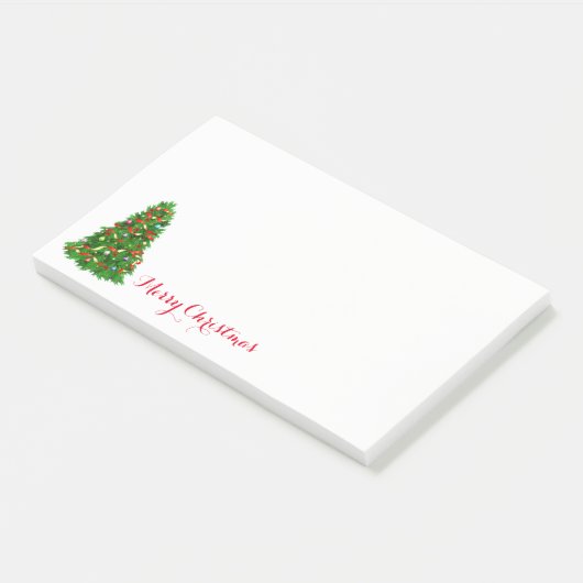 Weihnachtsbaum Post-it-Notes Post-it Klebezettel (angewinkelt)