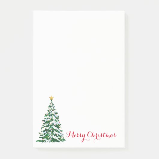 Weihnachtsbaum Post-it-Notes Post-it Klebezettel (Vorderseite)