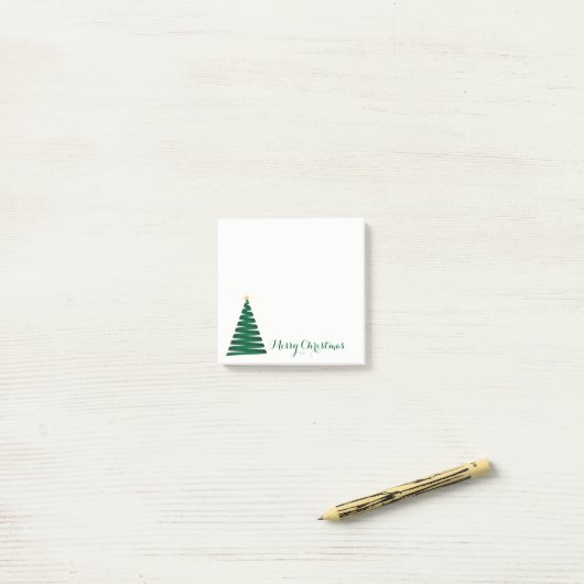 Weihnachtsbaum Post-it-Notes Post-it Klebezettel (Auf Schreibtisch)