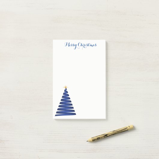 Weihnachtsbaum Post-it-Notes Post-it Klebezettel (Auf Schreibtisch)