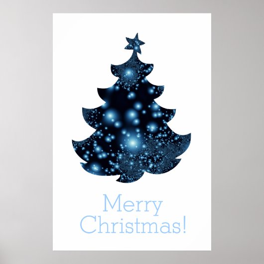 Weihnachtsbaum Poster (Vorne)