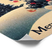 Weihnachtsbaum Poster (Ecke)