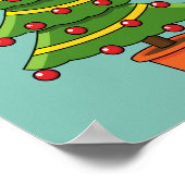 Weihnachtsbaum Poster (Ecke)