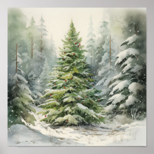 Weihnachtsbaum Poster