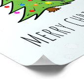 Weihnachtsbaum Poster (Ecke)
