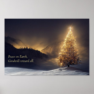 Weihnachtsbaum Poster