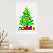 Weihnachtsbaum Poster (Küche)