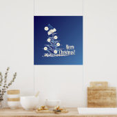 Weihnachtsbaum Poster (Küche)