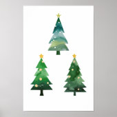 Weihnachtsbaum Poster (Vorne)