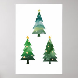 Weihnachtsbaum Poster
