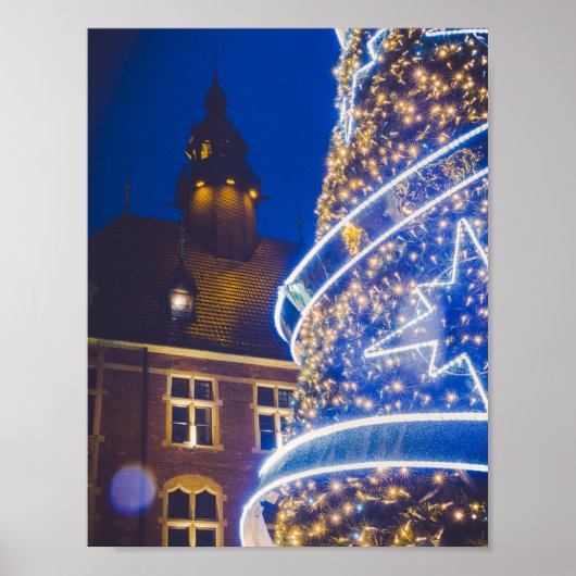 Weihnachtsbaum Poster (Vorne)