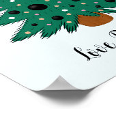 Weihnachtsbaum Poster (Ecke)