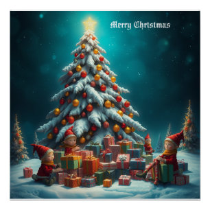 Weihnachtsbaum Poster