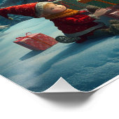 Weihnachtsbaum Poster (Ecke)