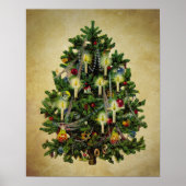 Weihnachtsbaum Poster (Vorne)
