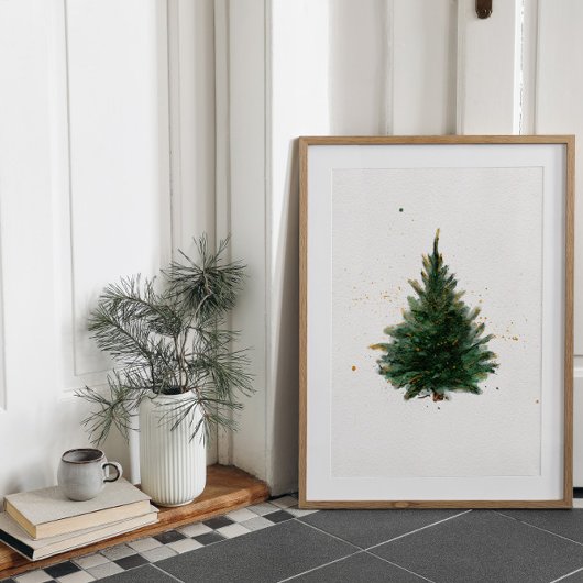 Weihnachtsbaum Poster