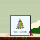 Weihnachtsbaum Poster
