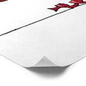 Weihnachtsbaum Poster (Ecke)