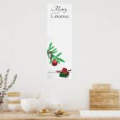 Weihnachtsbaum Poster (Küche)