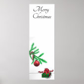 Weihnachtsbaum Poster (Vorne)