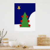 Weihnachtsbaum Poster (Küche)
