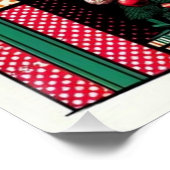 Weihnachtsbaum Poster (Ecke)