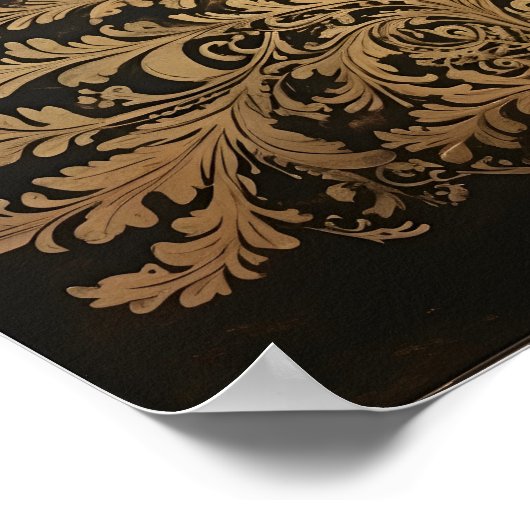 Weihnachtsbaum Poster (Ecke)