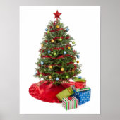Weihnachtsbaum Poster (Vorne)
