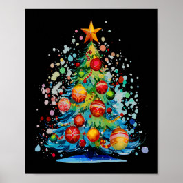 Weihnachtsbaum Poster