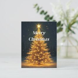 Weihnachtsbaum Postkarte