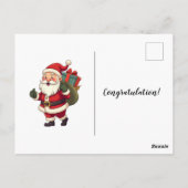 Weihnachtsbaum Postkarte (Rückseite)