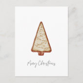 Weihnachtsbaum Postkarte (Vorderseite)