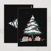 Weihnachtsbaum Postkarte (Vorne/Hinten)
