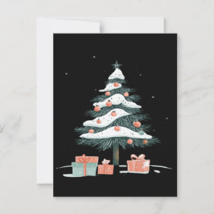 Weihnachtsbaum  postkarte