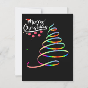 Weihnachtsbaum Postkarte